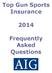 Top Gun Sports Insurance. Frequently Asked Questions