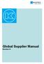 Global Supplier Manual Revision 01