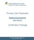 Primary Care Paramedic. Diphenhydramine (Benadryl) Certification Package