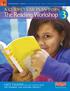 The Reading Workshop. Grade 3. Lucy Calkins A CURRICULAR PLAN FOR. Common Core Reading and Writing Workshop
