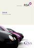 Underwritten by DRIVE. Motor insurance policy. Arranged by