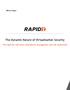 White Paper The Dynamic Nature of Virtualization Security