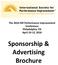 The 2016 ISPI Performance Improvement Conference Philadelphia, PA April 10-12, 2016. Sponsorship & Advertising Brochure