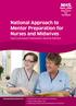 National Approach to Mentor Preparation for Nurses and Midwives