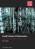Cardiff School of Mathematics