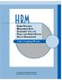 HRM. Human Resource. Health Organizations. A Guide for Strengthening HRM Systems. Management Rapid Assessment Tool for