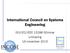 International Council on Systems Engineering. ISO/IEC/IEEE 15288 SEminar Linköping 16 november 2015