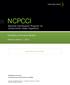 NCPCCI. National Certification Program for Construction Code Inspectors. Candidate Information Bulletin. Effective March 1, 2013