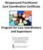 Wraparound Practitioner Care Coordination Certificate