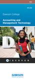 Accounting and Management Technology