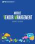 1 Vendor Management Module v4.4 User s Guide