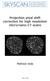 Projection pixel shift correction for high resolution micro/nano-ct scans