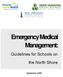 Emergency Medical Plan For Students - A School District Development Project