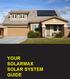 YOUR SOLARMAX SOLAR SYSTEM GUIDE