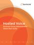 Hosted Voice Business Group Administrator Quick Start Guide