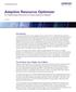 Adaptive Resource Optimizer For Optimal High Performance Compute Resource Utilization