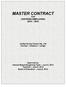 MASTER CONTRACT FOR CERTIFIED EMPLOYEES 2014 2015. Unified School District No. 410 Durham Hillsboro Lehigh
