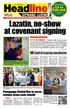 Lazatin, no-show at covenant signing