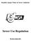 Beaufort Jasper Water & Sewer Authority. Sewer Use Regulation