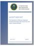 AUDIT REPORT. The Department of Energy's Improper Payment Reporting in the Fiscal Year 2014 Agency Financial Report