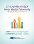 2016 ASPPH/NHTSA Public Health Fellowship