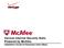 Verizon Internet Security Suite Powered by McAfee. Installation Guide for Business Users (Mac)