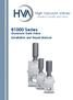 81000 Series Aluminum Gate Valve Installation and Repair Manual