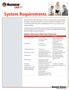 System Requirements. Maximizer CRM Enterprise Edition System Requirements