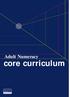 Adult Numeracy. core curriculum