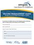 VACCINE MANAGEMENT GUIDE