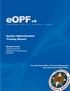 eopf Release E Administrator Training Manual