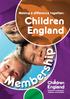 Making a difference together: Children England