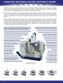 LINEAR WAY MACHINING CENTERS FEATURES & DESIGN