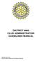 DISTRICT 9800 CLUB ADMINISTRATION GUIDELINES MANUAL