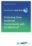 Protecting Citrix XenServer Environments with CA ARCserve