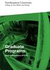 Graduate Programs. General Regulations 2012-13