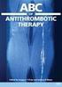 PARTICULAR ASPECTS OF ANTI-THROMBOTIC TREATMENT IN HIP ARTHROPLASTY