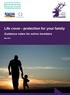 Life cover - protection for your family
