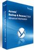Acronis Backup & Recovery 11. Backing Up Microsoft Exchange Server Data