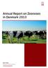 Annual Report on Zoonoses in Denmark 2013