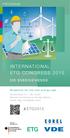 INTERNATIONAL ETG CONGRESS 2015