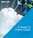 VMware vcloud Service Definition for a Public Cloud. Version 1.6