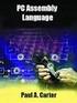 PC Assembly Language. Paul A. Carter