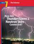 Thunderstorms & Neutron Stars