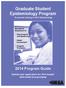 Graduate Student Epidemiology Program