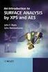bulk 5. Surface Analysis Why surface Analysis? Introduction Methods: XPS, AES, RBS