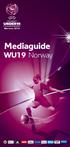 Mediaguide. WU19 Norway