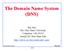 The Domain Name System (DNS)
