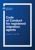 Code of Conduct for registered migration agents