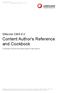 Content Author's Reference and Cookbook